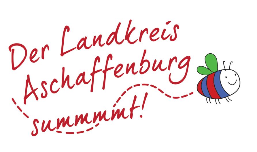 Logo Landkreis Aschaffenburg summt!
